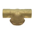 3/4″ x 3/4″ x 1″ CxCxF Tee (Lead Free)