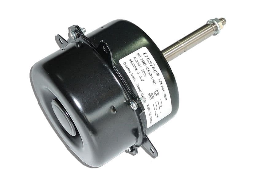 6 Pole 800RPM Outdoor Air Fan Motor With Pure Copper Leads Winding