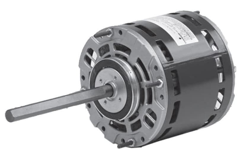 8066 Nidec | 3/4 hp 1075 RPM 3-Speed 208-230V; 5.6″ Blower Motor