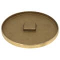 6″ Brass Countersunk Cleanout Plug
