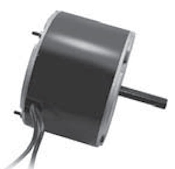 9735 Nidec | 1/8 hp 825 RPM 2-Speed 208-230V; 5.6″ Condenser Motor
