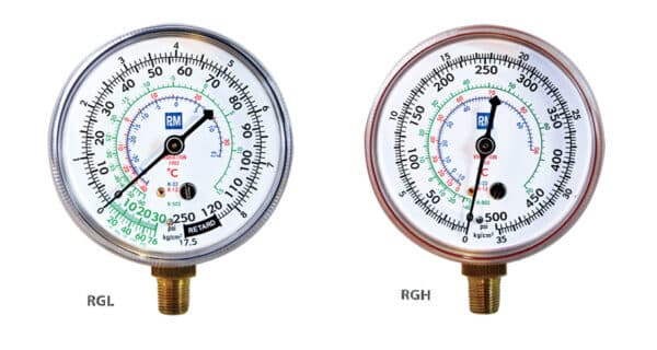 P&M 1/8″ NPT bottom connection – Model RGL