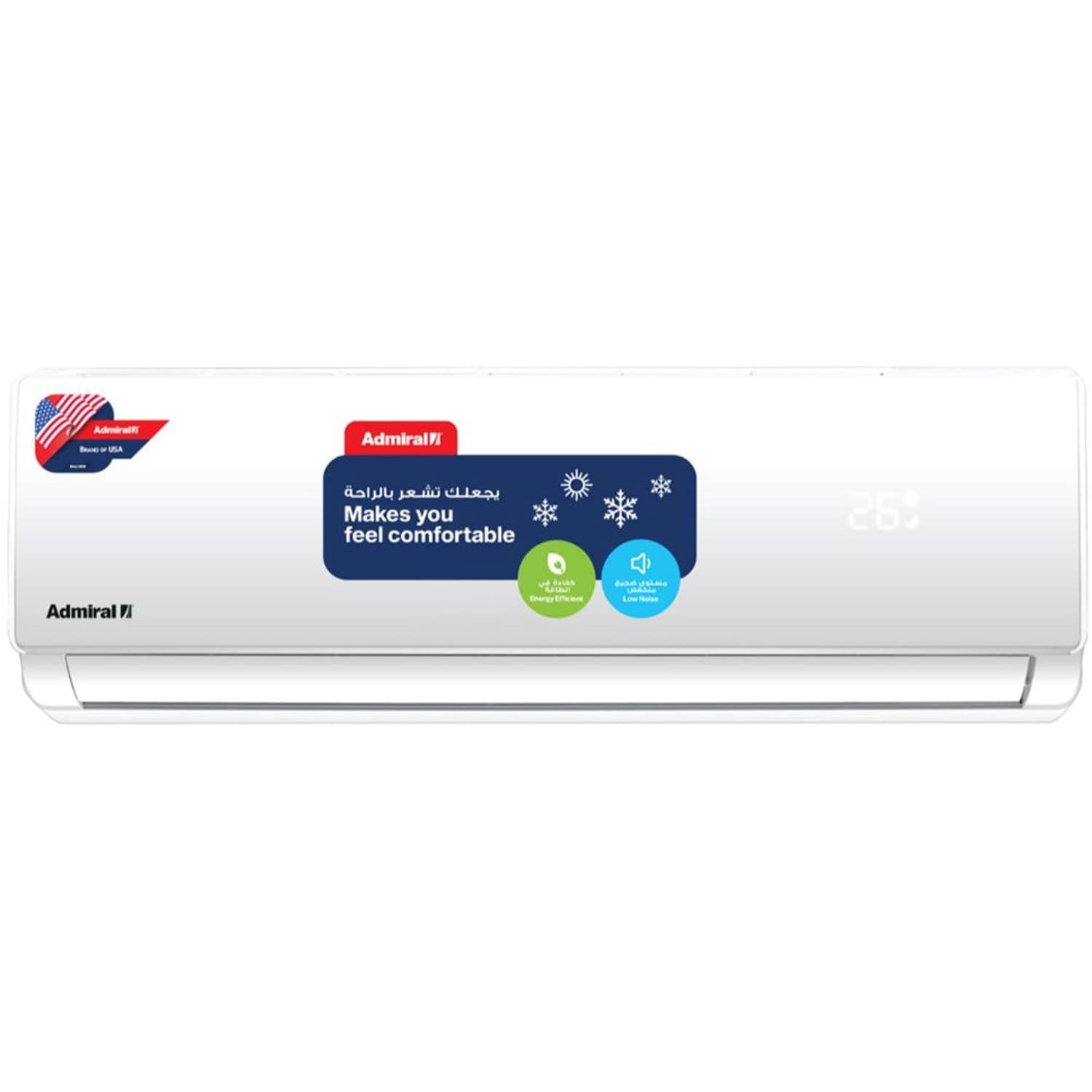 Admiral Split Air Conditioner 2.5 Ton ADS30T3T3CPCA