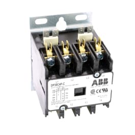 ABB, DP30C4P-C, 4 Pole, 30 Amps, 277VAC Coil, Definite Purpose Contactor
