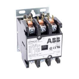 ABB, DP60C3P-4, 3 Pole, 60 Amps, 480VAC Coil, Definite Purpose Contactor