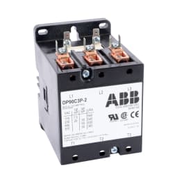 ABB, DP90C3P-2, 3 Pole, 90 Amps, 208-240VAC Coil, Definite Purpose Contactor