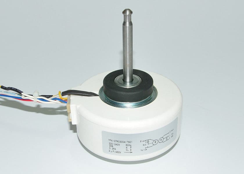 AC Resin Packed Motor for Indoor Unit 220-240V 50HZ 30W 0.28A 4P 1.5uF/450V