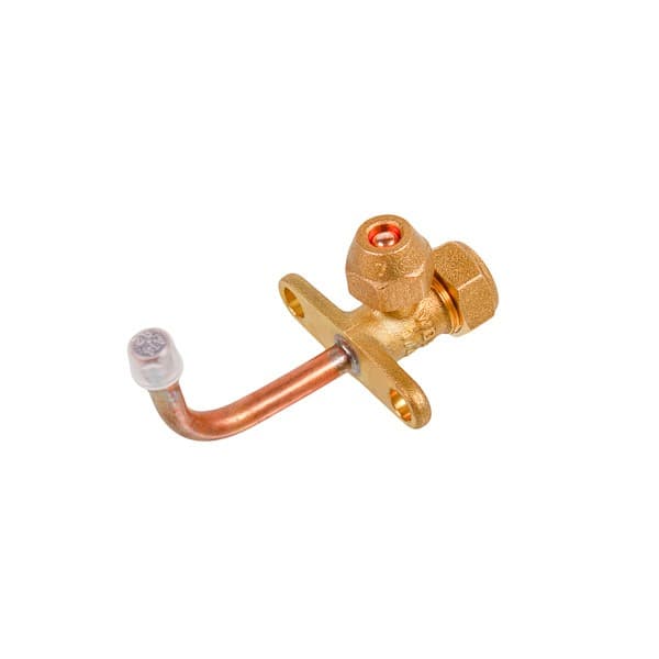 Air Conditioner Service Tap (port) 1/4″angular 90°