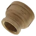 1-1/2″ x 1″ FIP Brass Coupling (Lead Free)