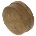 3″ Threaded Brass Cap (Lead Free)