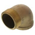 2″ Brass 90 Deg Street Elbow, Lead Free (Threaded)
