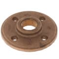 3/4″ Brass Floor Flange w/ Holes (Lead-Free)