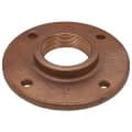 2″ Brass Floor Flange w/ Holes (Lead-Free)