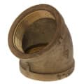 2-1/2″ FIP 45-Degree Brass Elbow (Lead Free)