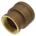 2-1/2″ x 2″ FIP Brass Coupling (Lead Free)