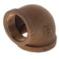3″ x 2″ FIP Brass 90-Degree Reducing Elbow (Lead Free)