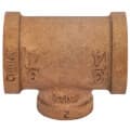 3/4″ x 3/4″ x 3/8″ Reducing Brass Tee (Lead Free)
