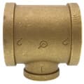 2″ x 2″ x 1″ Reducing Brass Tee (Lead Free)