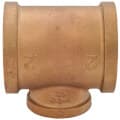 2″ x 2″ x 1-1/4″ Reducing Brass Tee (Lead Free)
