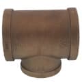 2-1/2″ x 2-1/2″ x 2″ Reducing Brass Tee (Lead Free)