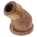 3/8″ Brass 45° Street Elbow (Lead Free)