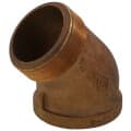 2″ Brass 45° Street Elbow (Lead Free)