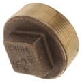 2″ Brass Sq Head Plug (Lead Free)