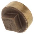 3″ Brass Sq Head Plug (Lead Free)