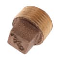 3/8″ Brass Square Head Plug (Lead Free)