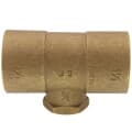 1-1/2″ x 1-1/2″ x 3/4″ C x C x F Cast Brass Tee (Lead Free)