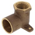 3/4″ X 1/2″ CxF Cast Brass 90-Degree Drop Ear Elbow (Lead Free)