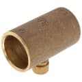3/4″ Cast Brass Straight Drain Coupling with Cap (Lead Free)