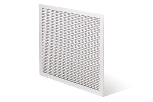 Egg Crate Extract Grille – 500mm x 500mm – White
