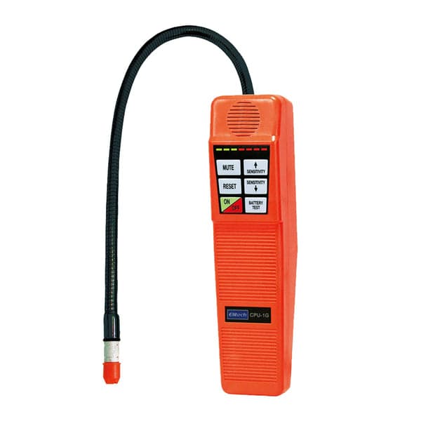 Elitech CPU-1G AC Refrigerant Leak Detector CFCs HCFCs HFCs with 3 Sensor Tips