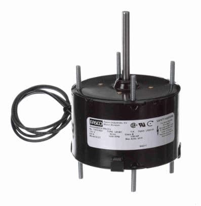 Fasco D122 Motor | 1/80 hp 1500 RPM CW 3.3″ Diameter 115 Volts