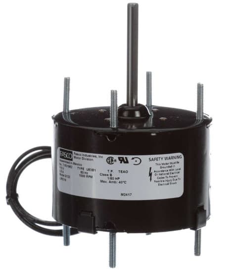 Fasco D123 Motor | 1/80 hp 1500 RPM CCW 3.3″ Diameter 115 Volts