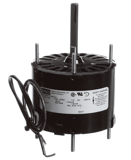 Fasco D127 Motor | 1/40 hp 1500 RPM CCW 3.3″ Diameter 115 Volts