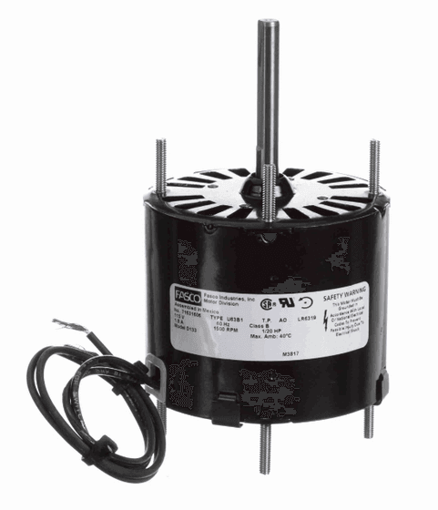Fasco D133 Motor | 1/20 hp 1500 RPM CCW 3.3″ Diameter 115 Volts