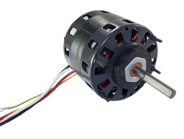 Fasco D166 Motor | 1/6 hp 1050 RPM 2-Speed CW 5″ 115V Direct Drive Furnace Motor
