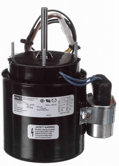 Fasco D218 Motor | 1/25 hp 3000 RPM 3.3″ Diameter 115 Volts