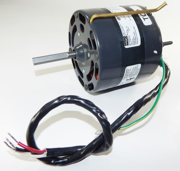 Fasco D374 Motor | 1/8 hp 1500 RPM 2-Speed CW 4.4″ Diameter 115 Volts