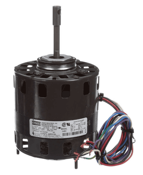 Fasco D493 Motor | 1/15 hp 1050 RPM CCW 5″ Diameter 115/208-230 Volts