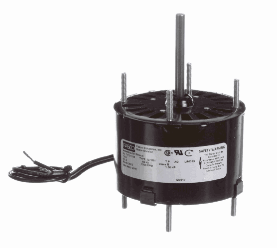 Fasco D603 Motor | 1/50 hp 1500 RPM CW 3.3″ Diameter 115 Volts