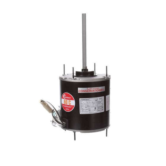 FE1058SU Century 1/2 hp 825 RPM, 80°C, 208-230V HeatMaster Ultra Condenser Motor Century # FE1058SU