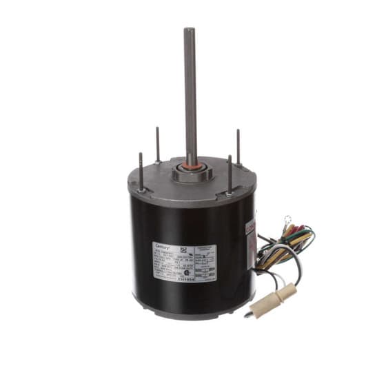 FH1054 Century 1/2 hp 1625 RPM, 2-Speed, 460V, 60°C Condenser Motor Century # FH1054