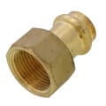 1/2″ Copper Press x 3/4″ FIP DZR Brass Transition Adapter (Lead Free)