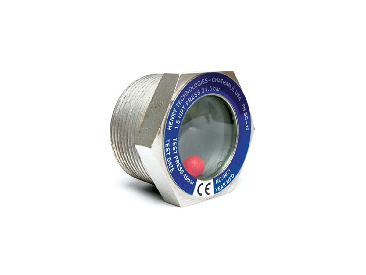 Henry AC&R Steel Sight Glass 3/4 SG-1206