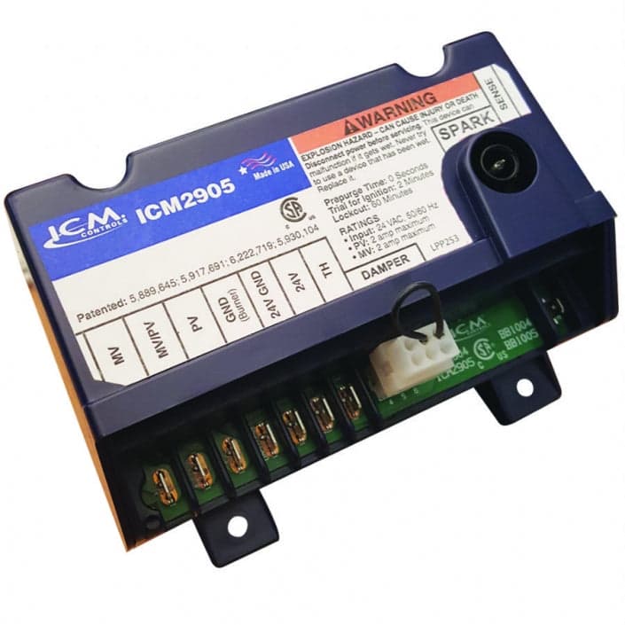 ICM Controls ICM2905 Intermittent Pilot Gas Ignition Control Renzor OEM Replacement Control