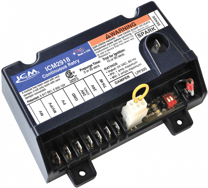 ICM Controls ICM2918 Universal Intermittent Pilot Gas Ignition Control Module