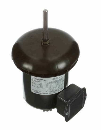 K1403 Marathon 1/2 hp 3-phase 200-230/460V 1140 RPM Open 48Z Frame Canopy Condenser Fan Motor